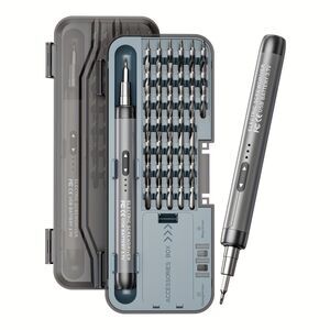 NIB 48 in 1 Cordless Electric Screwdriver Set, USB Rechargeable 38 Magnetic Bits